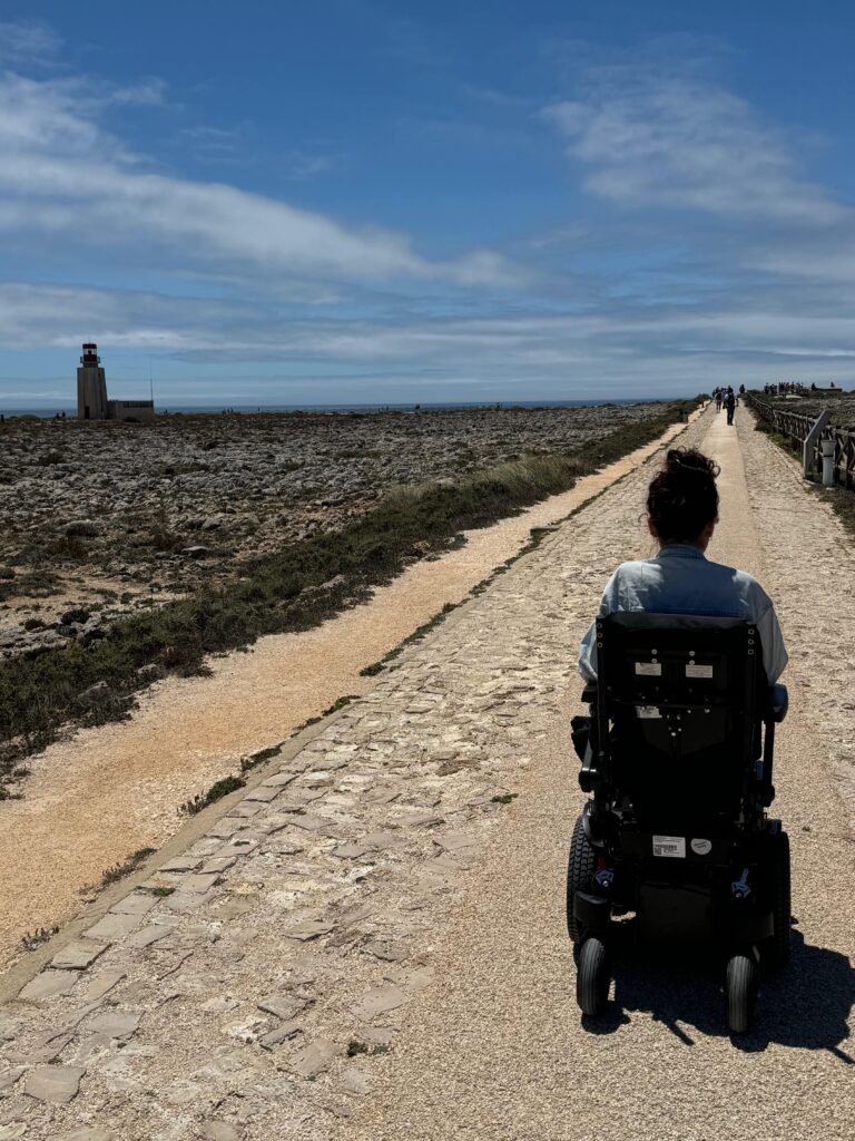 The route around the cliffs at Sagres, Algarve