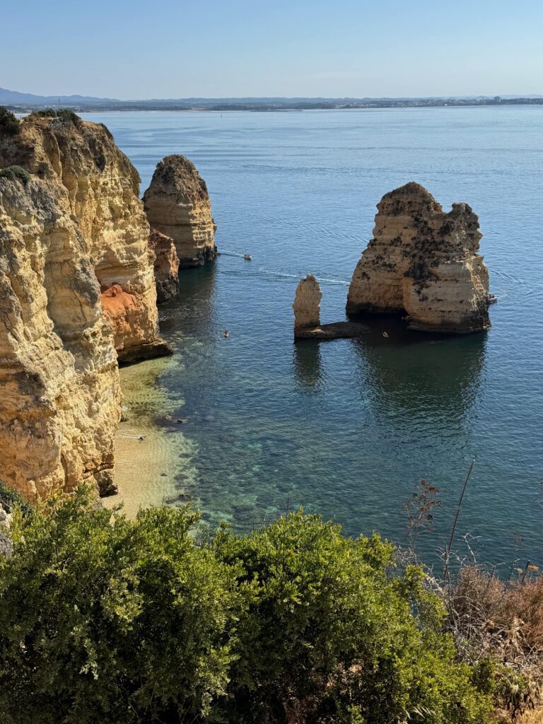 Some of the rock formations of the Ponta da Piadade, Algarve